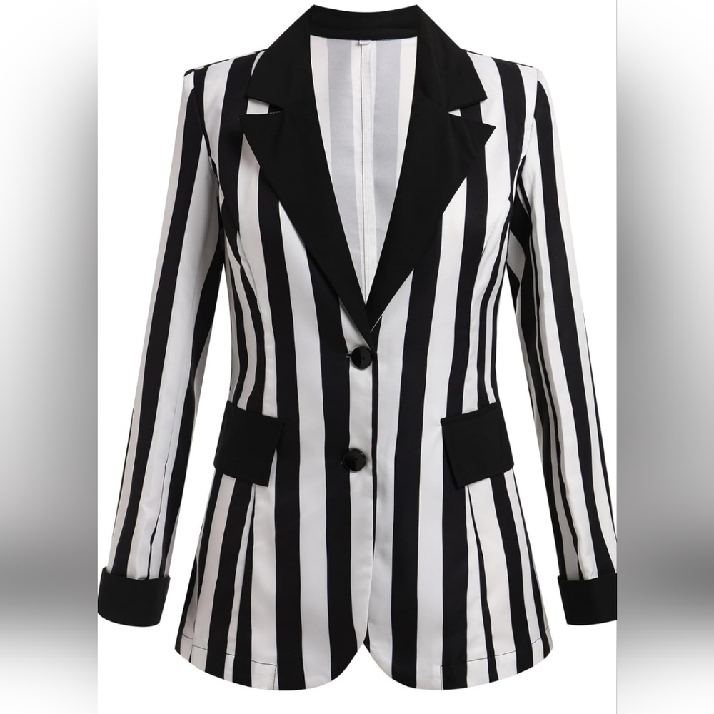 Striped Blazer
